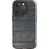 Black Painted Wood iPhone 16 Pro Impact Case